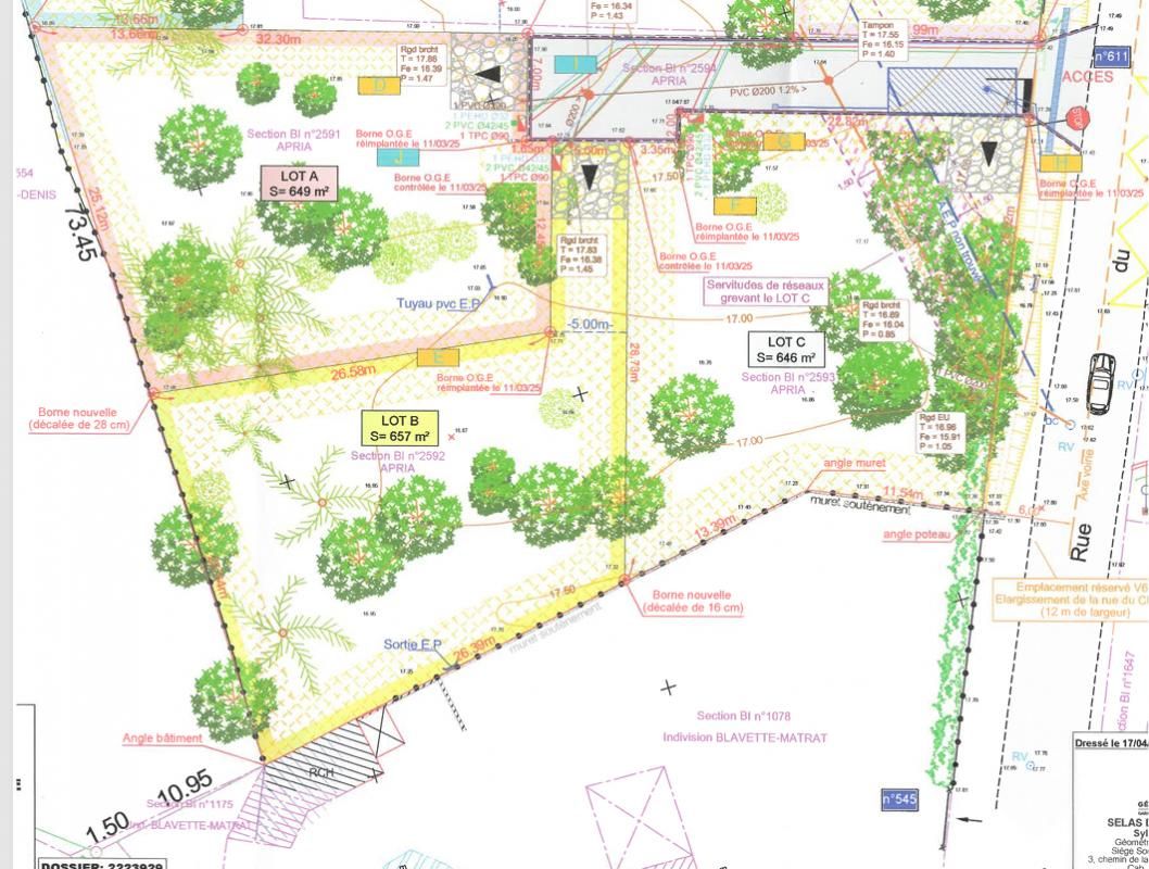 SAINT-PAUL-LES-DAX Terrain Saint Paul Les Dax 649 m2 2