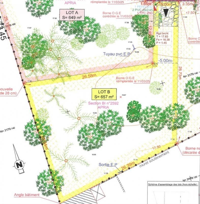 Terrain Saint Paul Les Dax 657m2