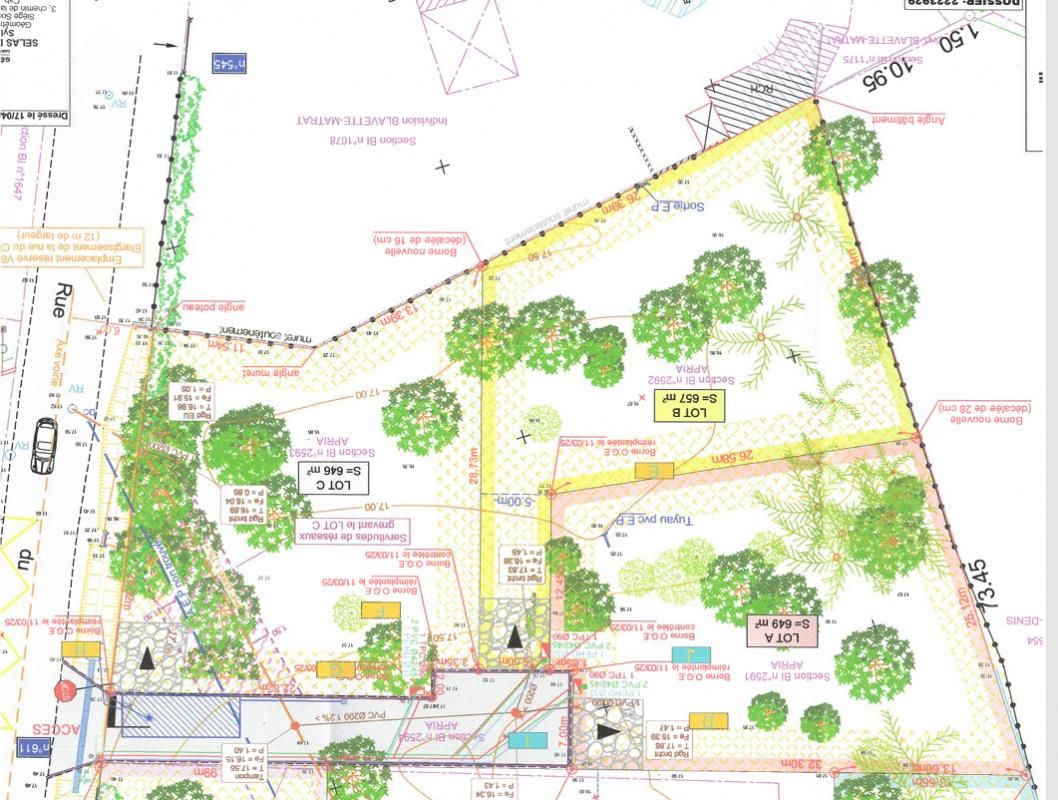 SAINT-PAUL-LES-DAX Terrain Saint Paul Les Dax 646m2 2