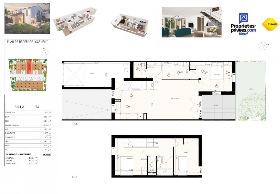 NARBONNE Maison T4 contemporaine avec jardin privatif, Quartier résidentiel à Narbonne 4