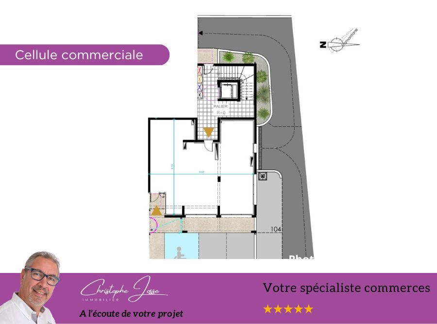 LEUCATE LEUCATE VILLAGE MURS COMMERCIAUX 79.85 m2 4