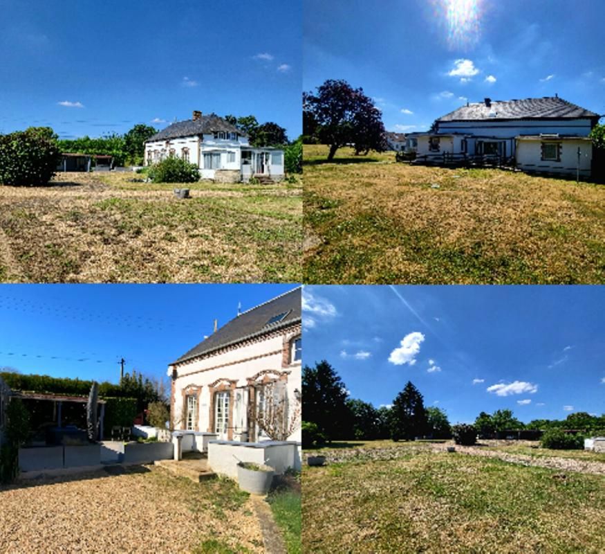 NONANCOURT Propriété composée de 3 maisons, Illiers-l'Évêque (27770), maisons d'environ 208 m², 85 m², 66 m², piscine chauffée, dépendances, car port, terrain de 11 100 m². Prix HAI 499 550 2