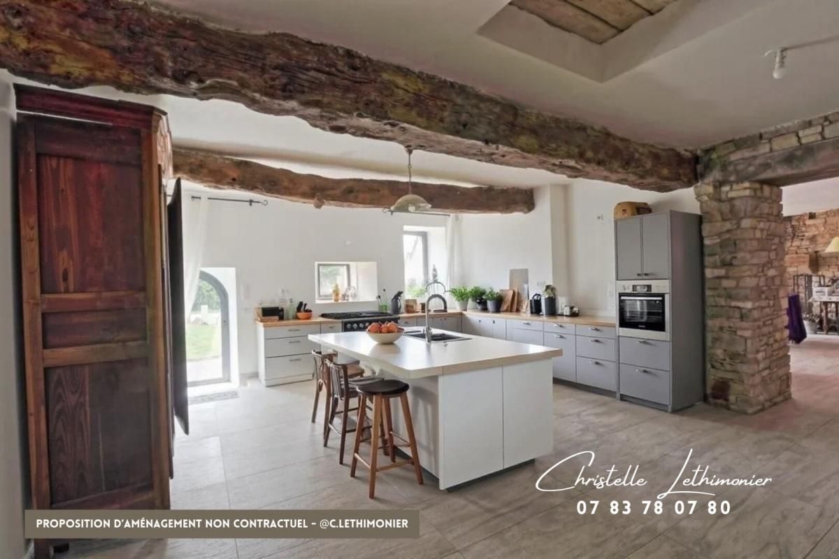RENNES 35890 LAILLÉ - Longère - 6 Pièces - 169 m2 4