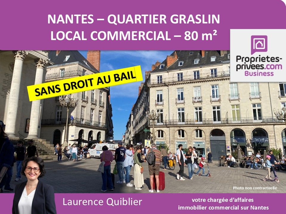 NANTES 44000 NANTES - LOCAL COMMERCIAL A LOUER 80 M² 1