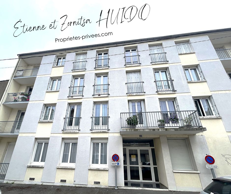 ISSOUDUN Issoudun 36100 - Appartement - 78m² - 1er étage - 4 pièces - 2 chambres - cave - emplacement de parking 1