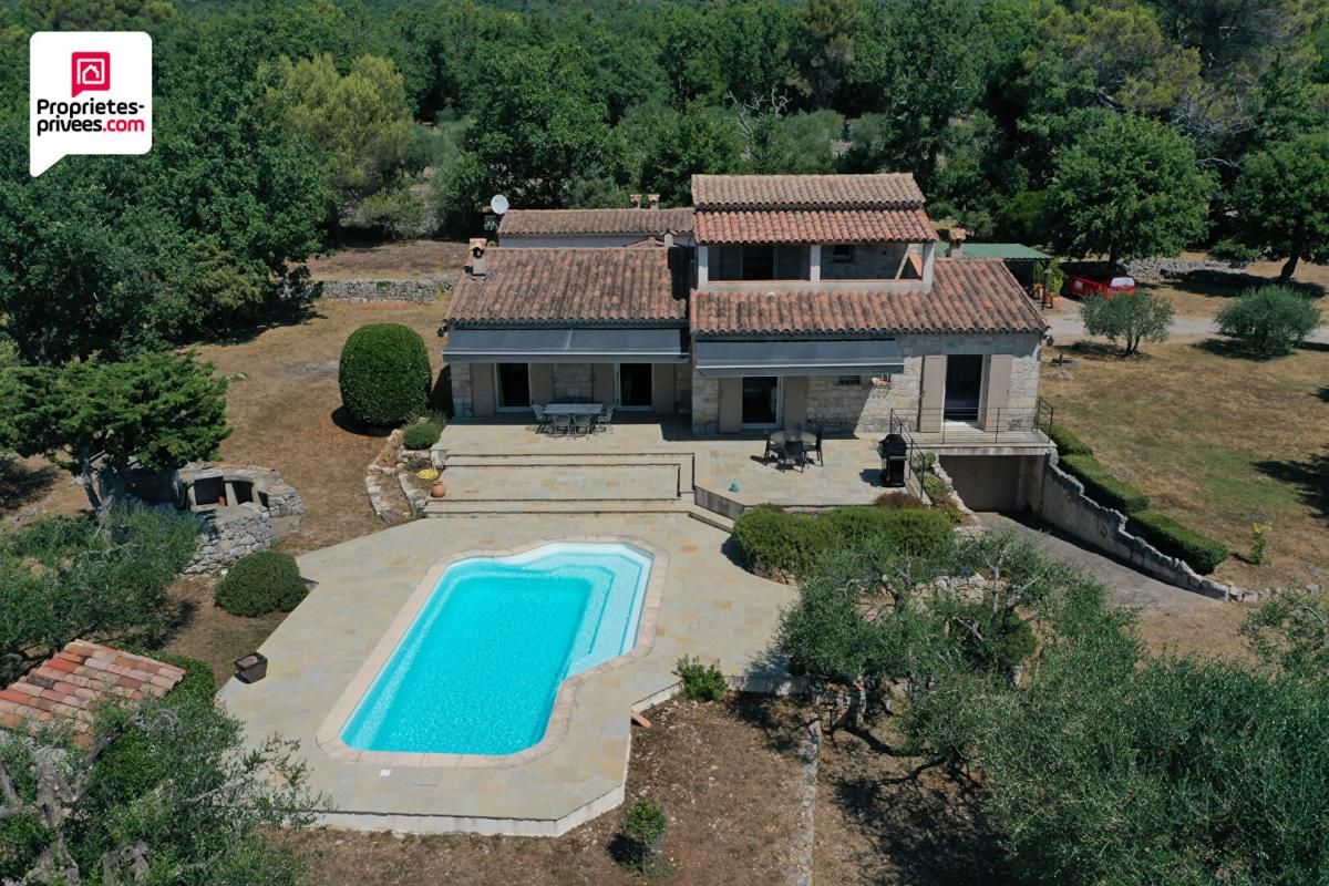SAINT-CEZAIRE-SUR-SIAGNE PROPRIETE DANS UNE OLIVERAIE AVEC PISCINE ET TERRAIN DE 11 000 M2 2