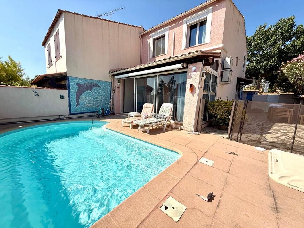 MARTIGUES Pavillon T4 meublé avec piscine 1