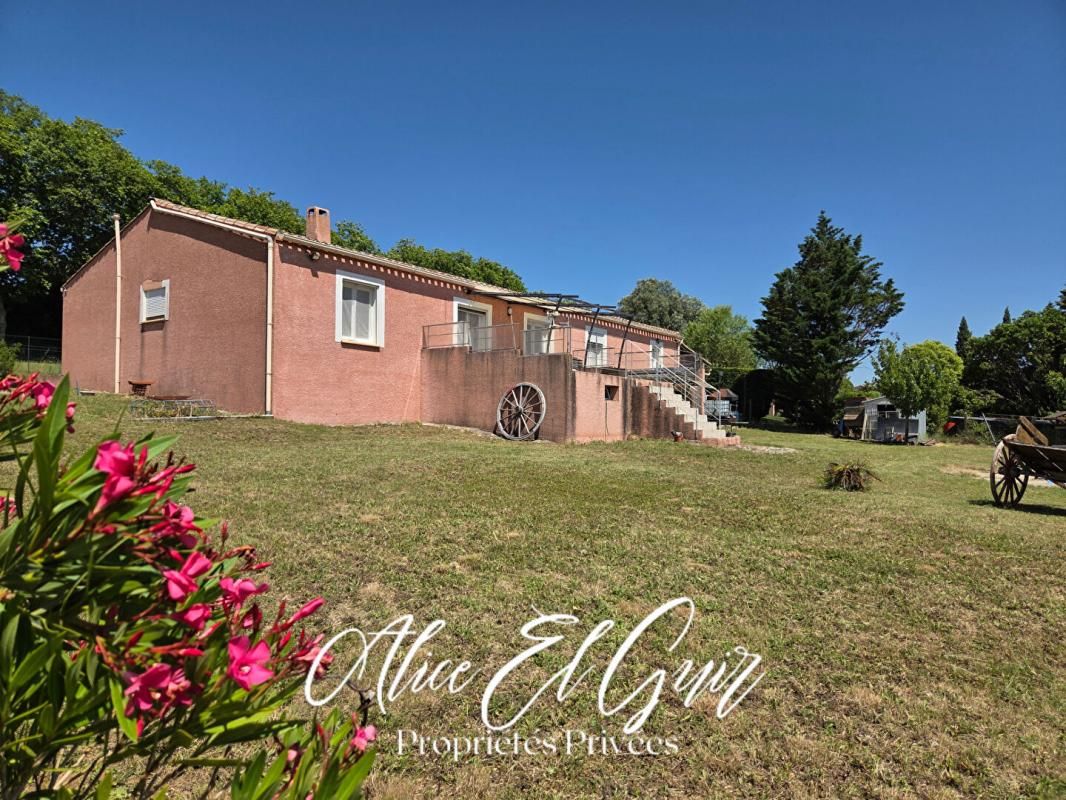 CASTELNAUDARY Maison proche Castelnaudary et Bram - 151 m² sur 4764 m² - 4 chambres, garage 1