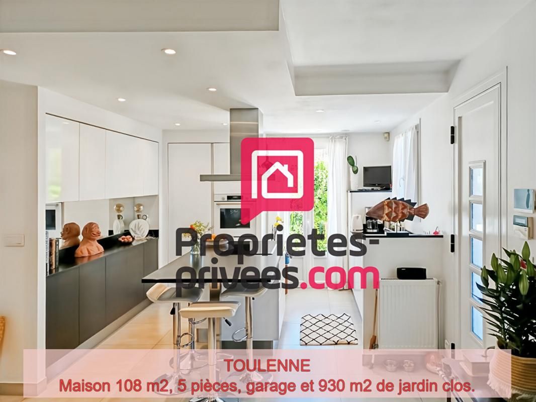 TOULENNE Maison  individuelle 120 m2, 5 pièces, garage et jardin clos 3