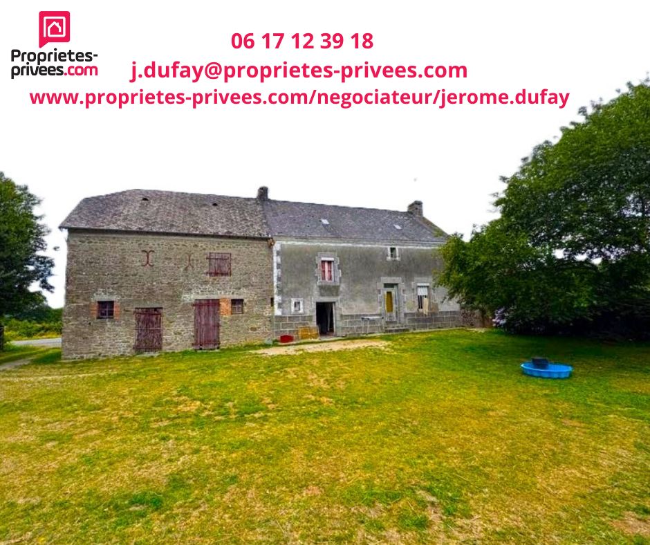 GRAZAY Fermette à rénover Grazay, 53440.415838JDUF 1