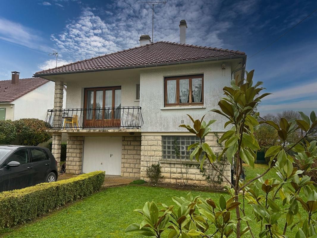 NANTEUIL-LES-MEAUX A VENDRE MAISON LOUÉE DE 74 m2 sur rez de jardin 275 000 1