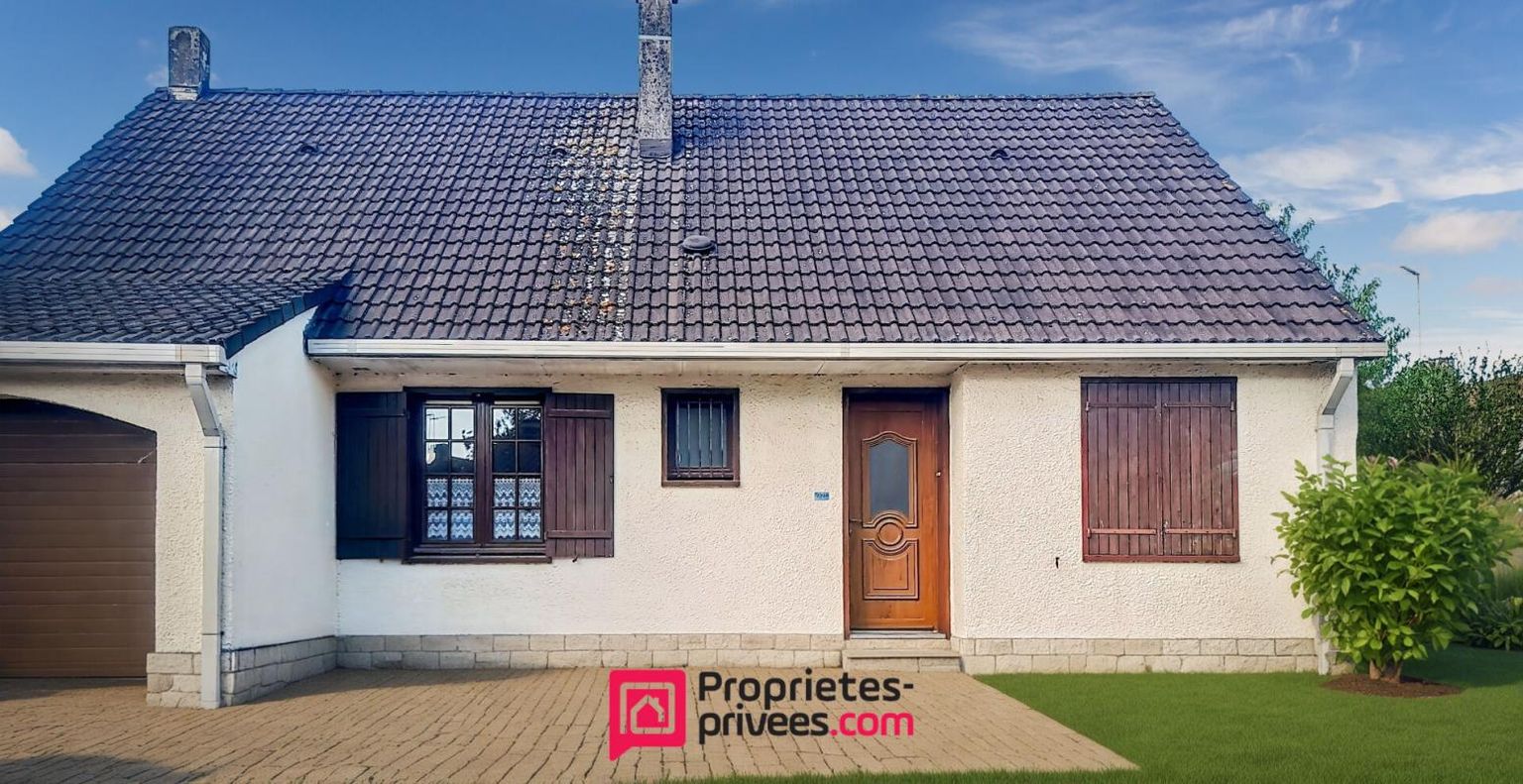 Charmant plain-pied avec jardin à vendre Cysoing