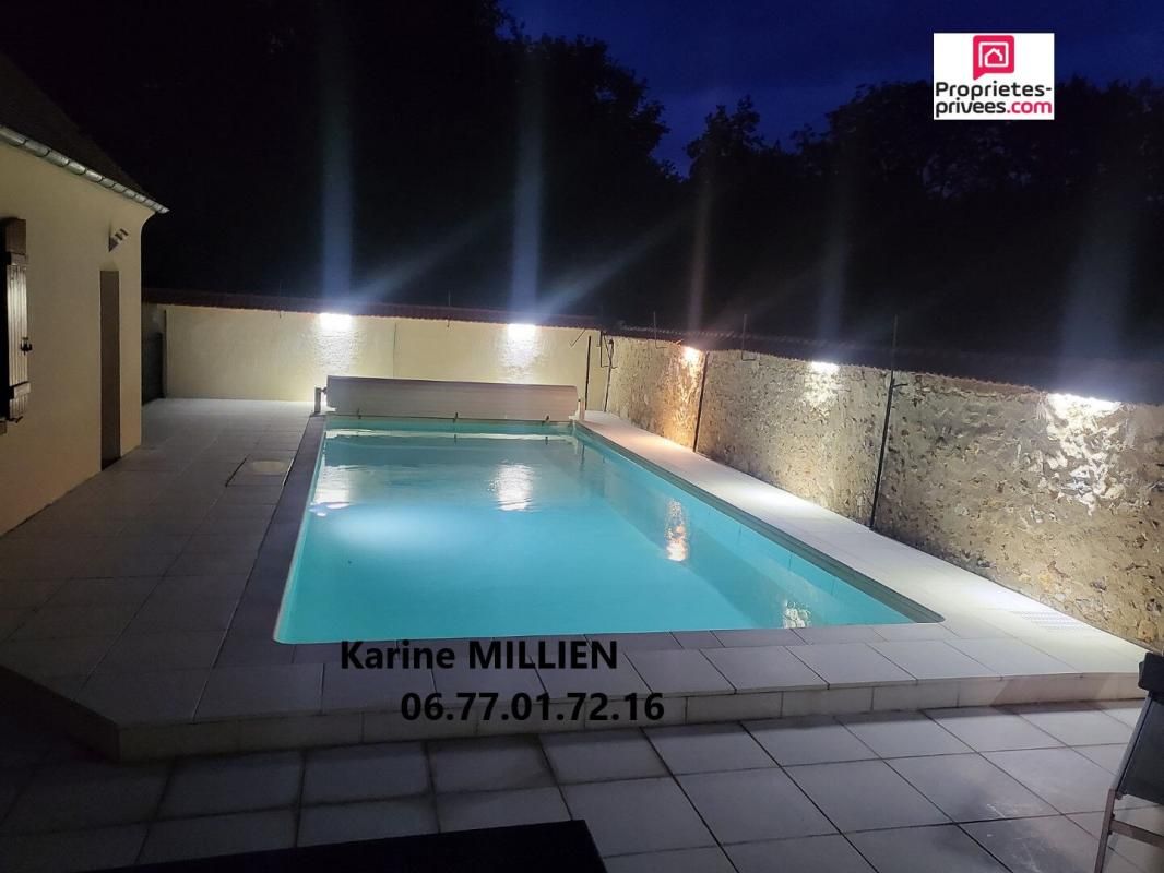 VILLEMEUX-SUR-EURE VILLEMEUX SUR EURE 28210 Maison individuelle avec piscine - 1 étage - 4 chambres - Garage - Terrain - 420 000  HAI 2