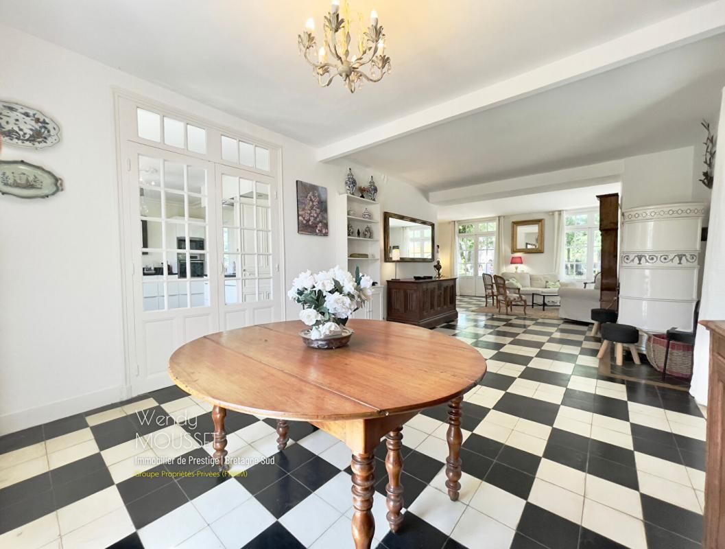 SARZEAU Villa bourgeoise du XIXème siècle à 700 m de la mer et 800 m du bourg 2