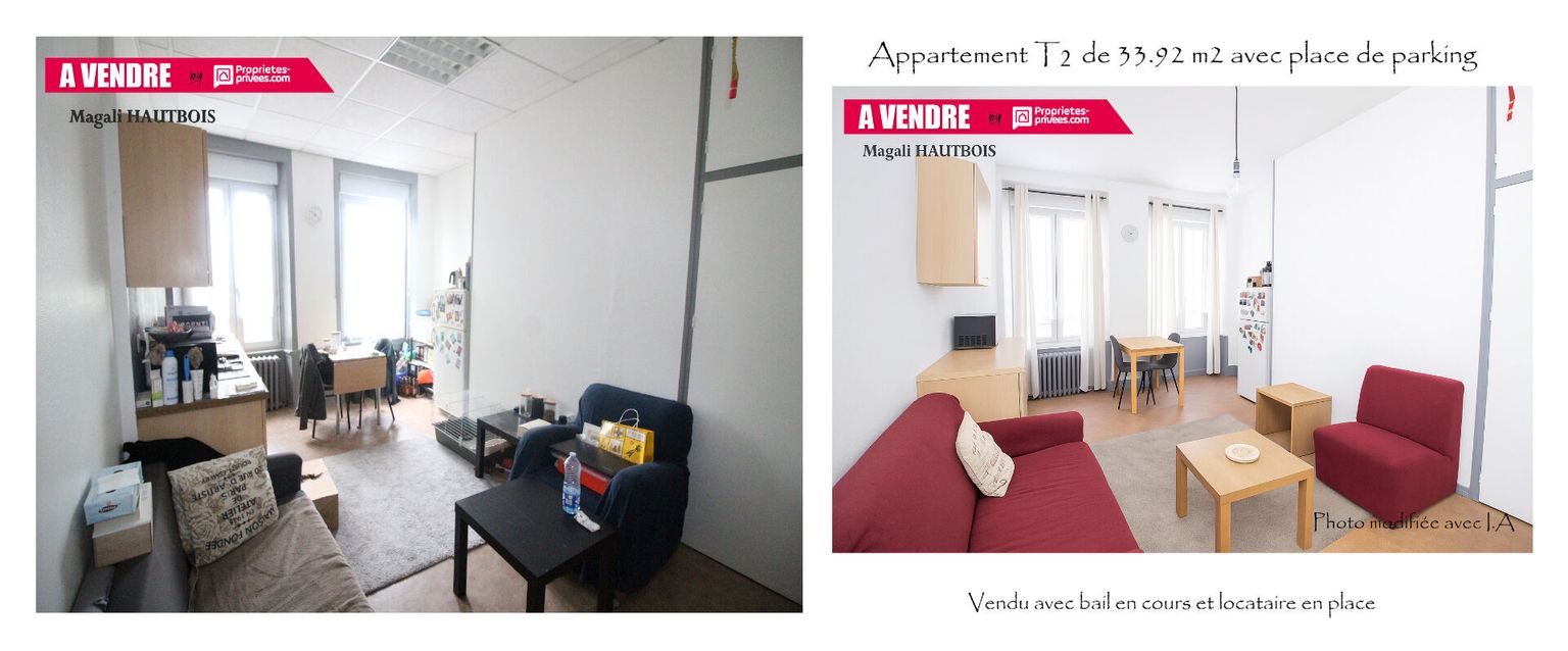 AVRANCHES Appartement Avranches 2 pièce(s) 33.92 m2 1
