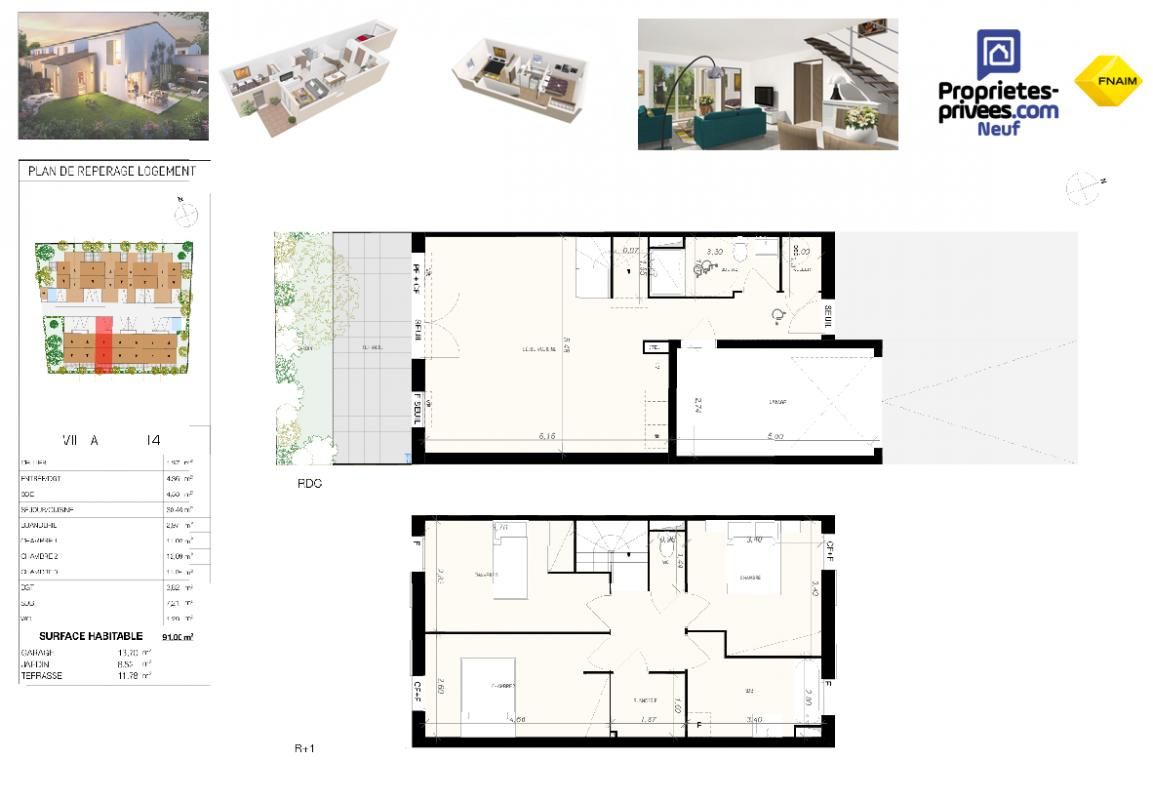 NARBONNE Maison T4 contemporaine avec jardin privatif, Quartier résidentiel à Narbonne 4