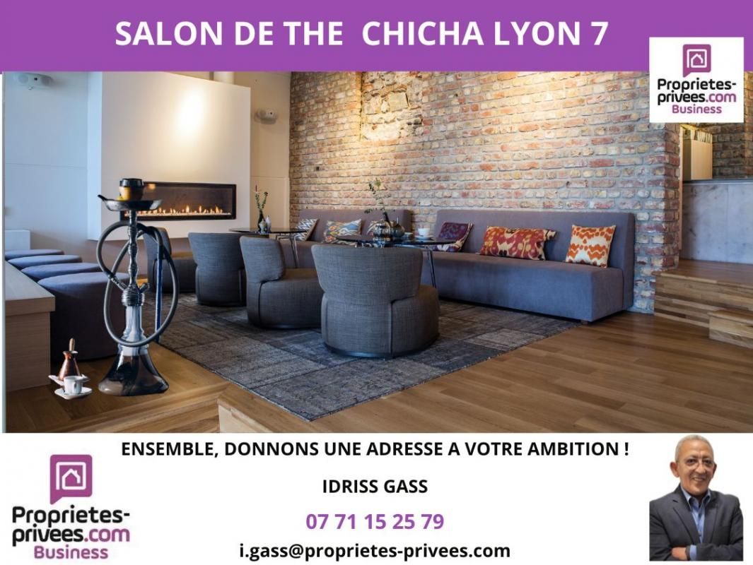 LYON-7E-ARRONDISSEMENT Fonds de commerce ? Bar à Chicha / Salon de Thé ? Lyon 7e 1