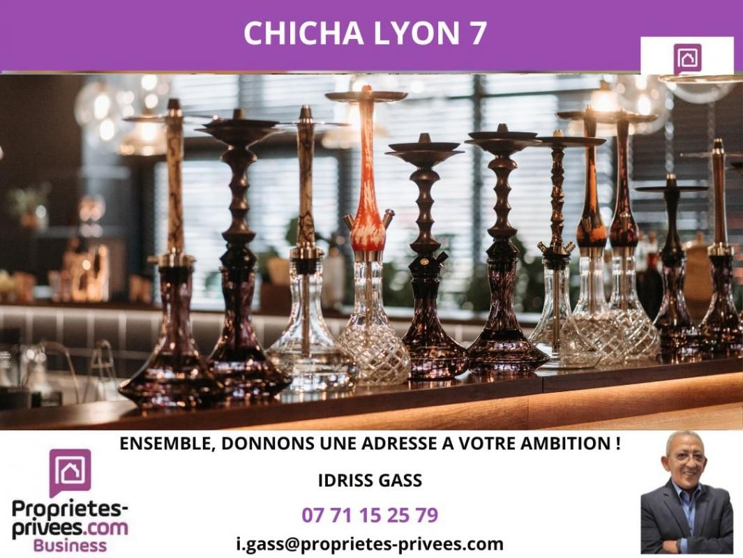 LYON-7E-ARRONDISSEMENT Fonds de commerce ? Bar à Chicha / Salon de Thé ? Lyon 7e 3