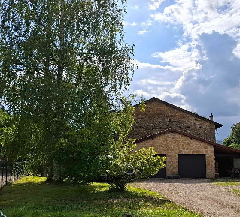 BOHAS-MEYRIAT-RIGNAT Maison 200 m2en pierres du Revermont 2