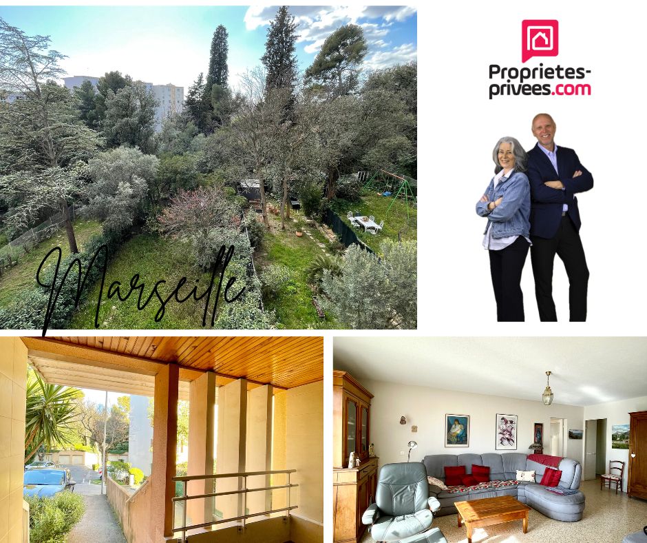 MARSEILLE-12E-ARRONDISSEMENT APPARTEMENT 5 pièce(s) avec vue dégagée 1