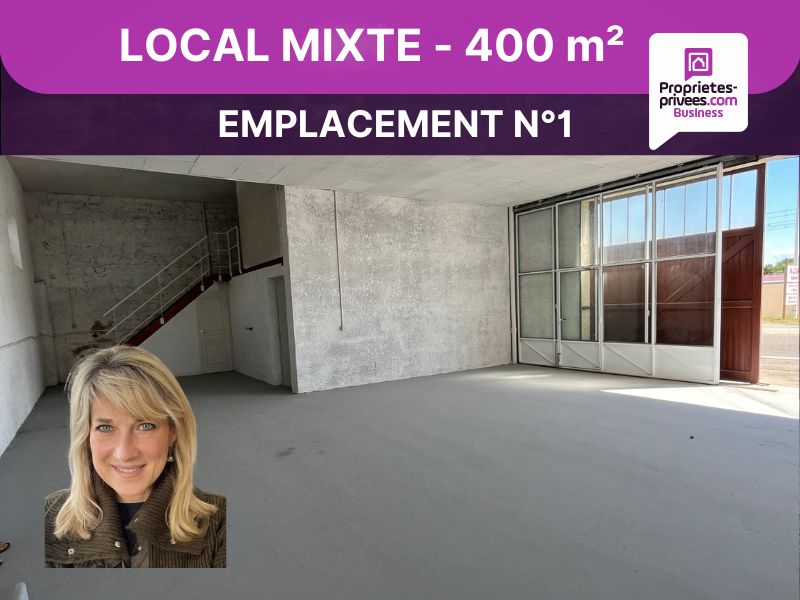 Secteur Roussillon - Local d'activité Mixte  (Entrepôt avec bureaux) 400 m²