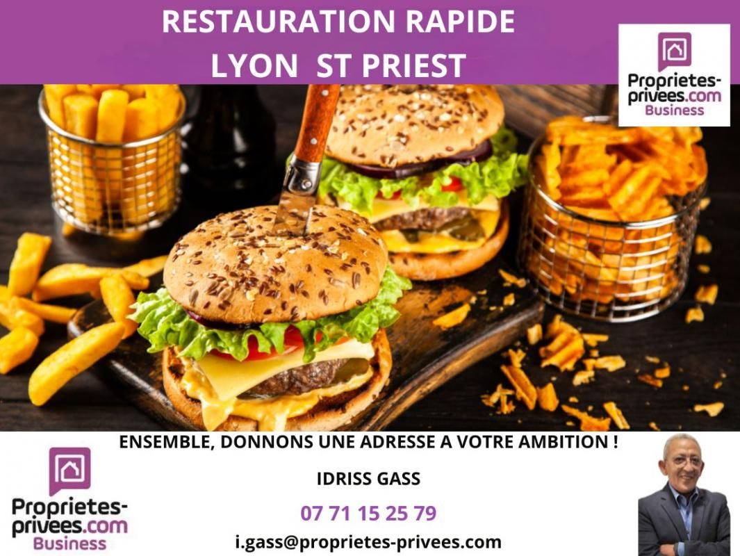 SAINT-PRIEST SAINT PRIEST - RESTAURANT, RESTAURATION RAPIDE 150 m² 1