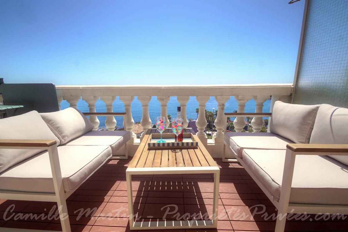 AGAY Studio 26 m² avec terrasse et vue mer panoramique à Anthéor 4
