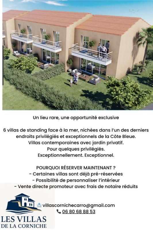 MARTIGUES Villa Carro 4 pièce(s) 80 m2 3