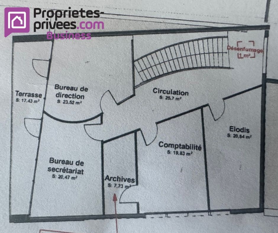 SAINT-MALO ILLE-ET-VILAINE - 35400 SAINT MALO - ZONE ATALANTE A LOUER ENSEMBLE DE 4 BUREAUX SURFACE TOTALE 100M² 2