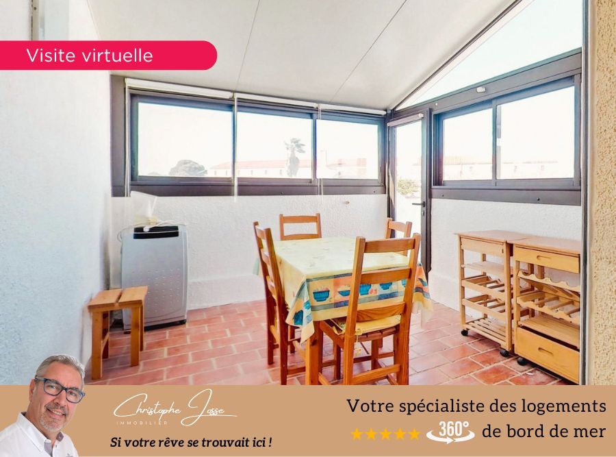 Duplex proche plage avec véranda et parking
