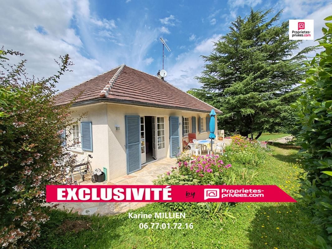 MUZY 27650 Maison individuelle avec sous-sol total - 4 chambres - Dépendance - Terrain - 239 000 HAI