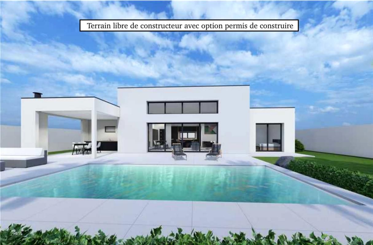 Terrain 882 m2 + Option Permis accordé