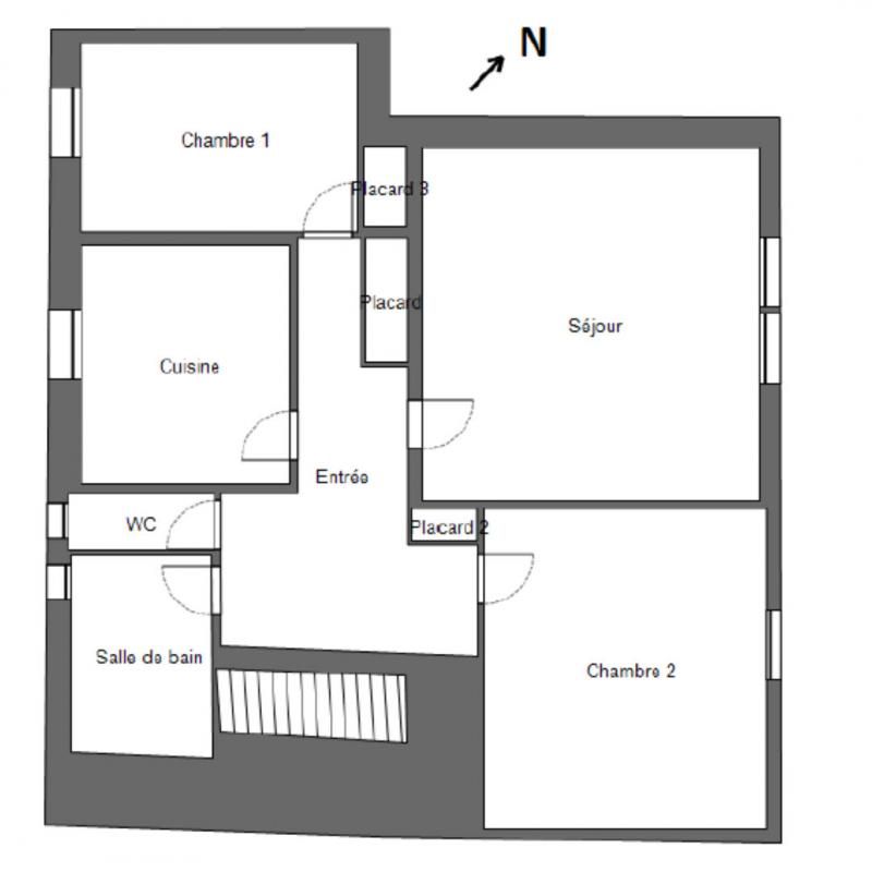 29520 Châteauneuf du Faou Appartement 2 chambres 77 m² proche tous commerces