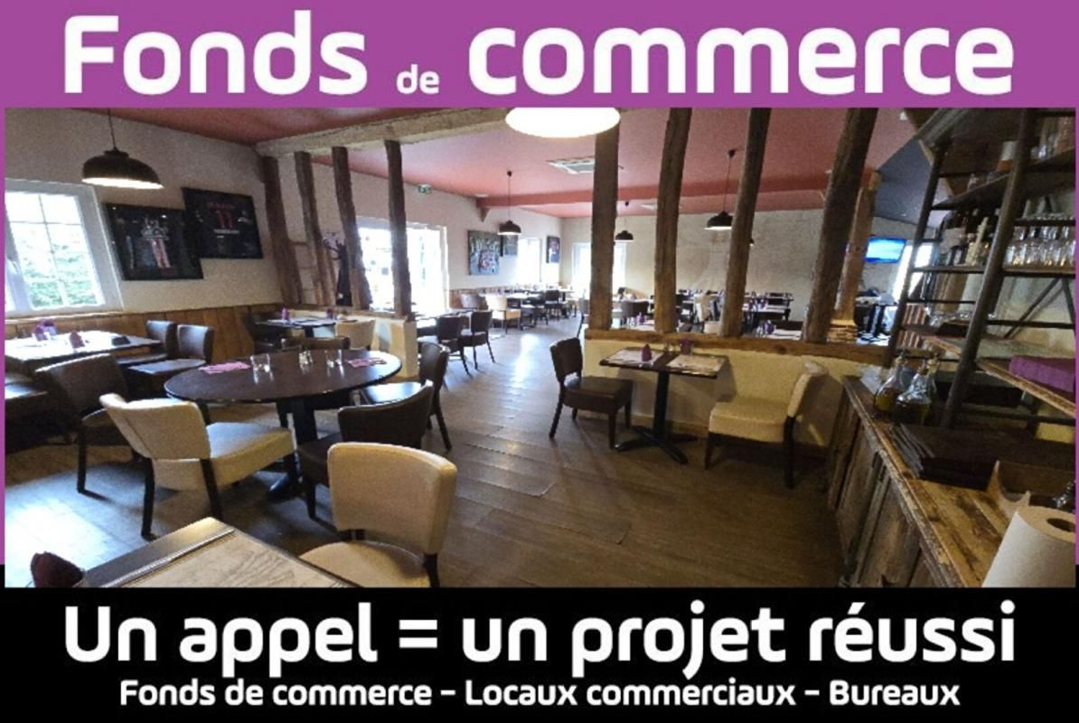 DREUX SECTEUR DREUX - RESTAURANT, PIZZERIA 110 COUVERTS, TERRASSE 1