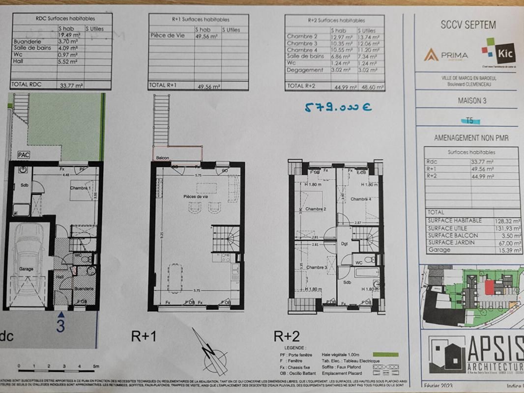 MARCQ-EN-BAROEUL Maison Marcq En Baroeul 5 pièce(s) 128m2 3