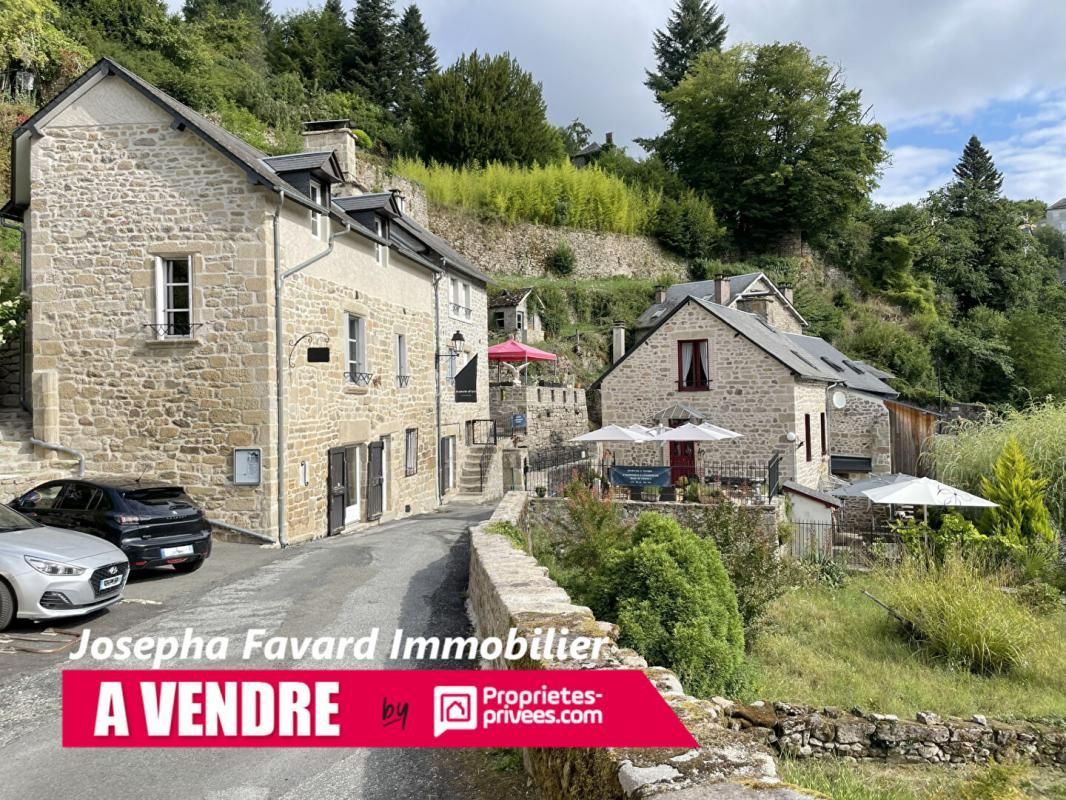 TREIGNAC Ensemble à Treignac  4 Propriétés et Berges sur la Vézère 1