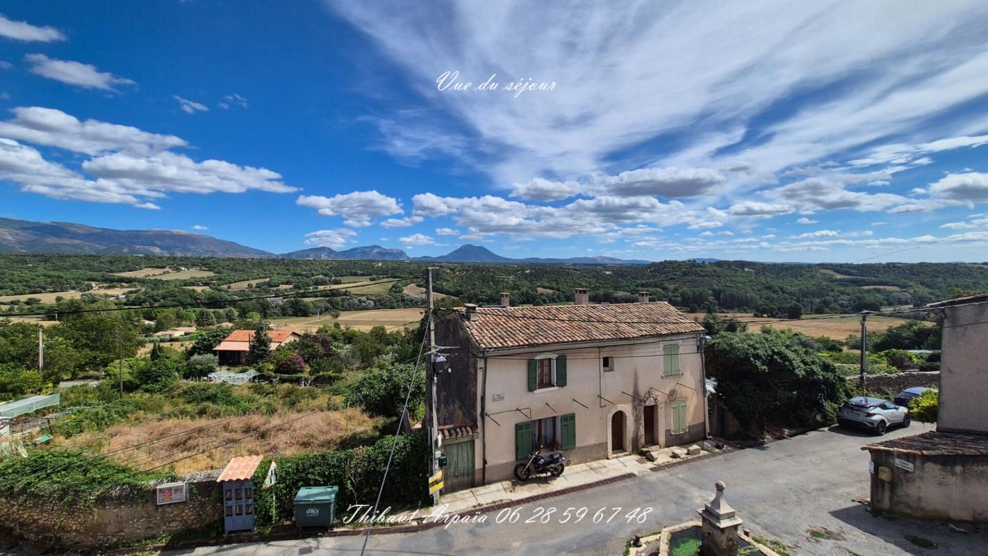 Vue magique, charme provençal et stationnement privatif - Appartement 3 pièces 54.77 m2 à Puimoisson (04410)