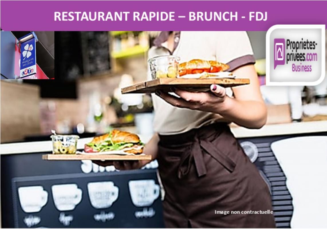 BEAUVAIS Beauvais ! Fonds de commerce Restauration rapide snack 60 m2 1