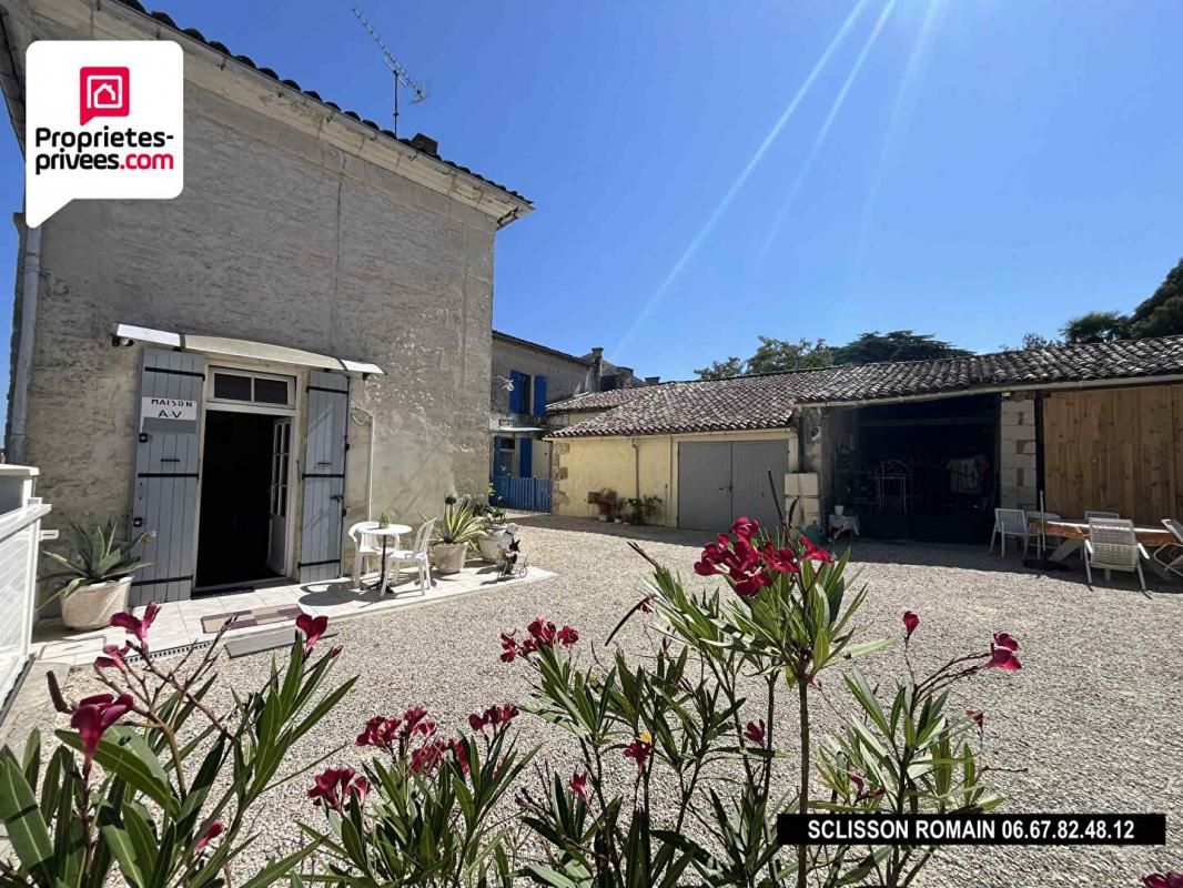 LORIGNAC Maison Lorignac 4 pièce(s) 76 m2 - 2 chambres - grandes dépendances - jardin - Prix 166 384 HAI 1