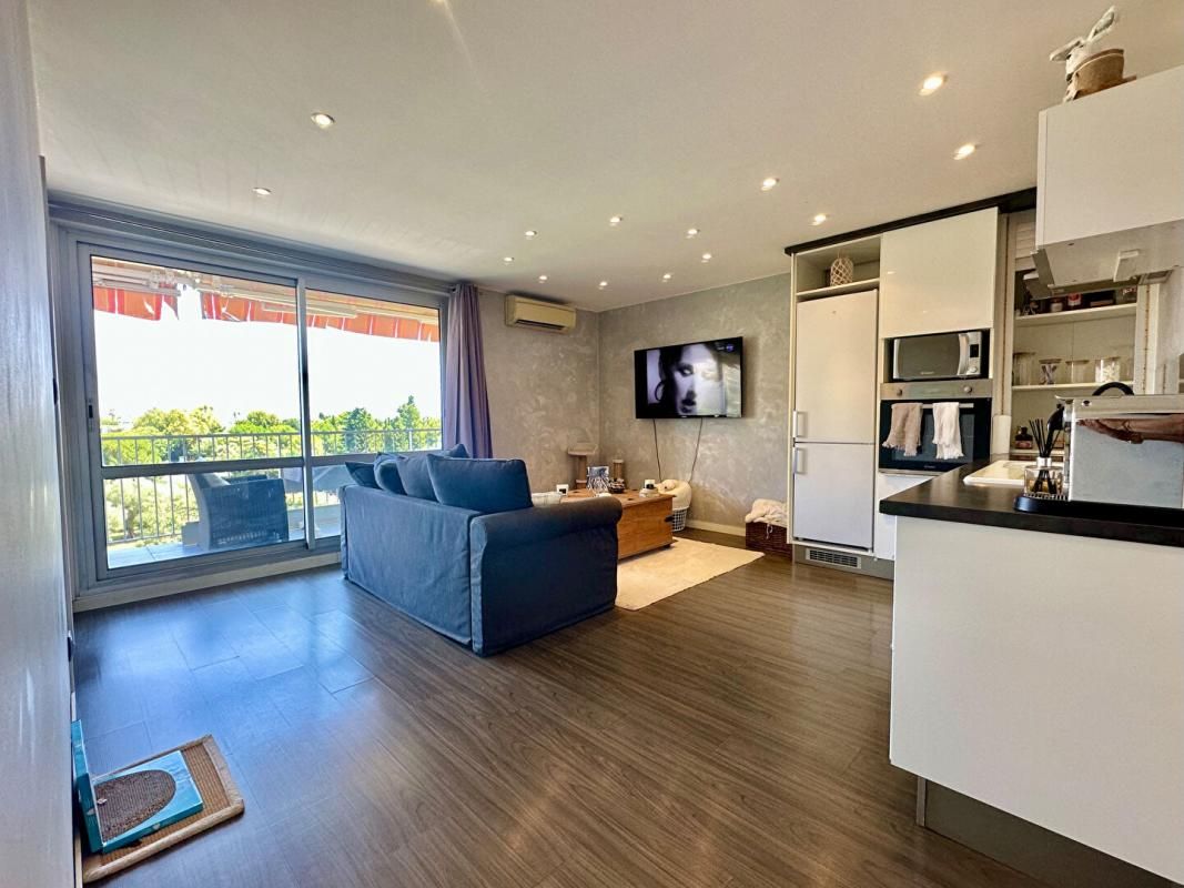 ANTIBES Appartement rénové 2 pièces 40m2 Antibes, terrasse cave et parking 1