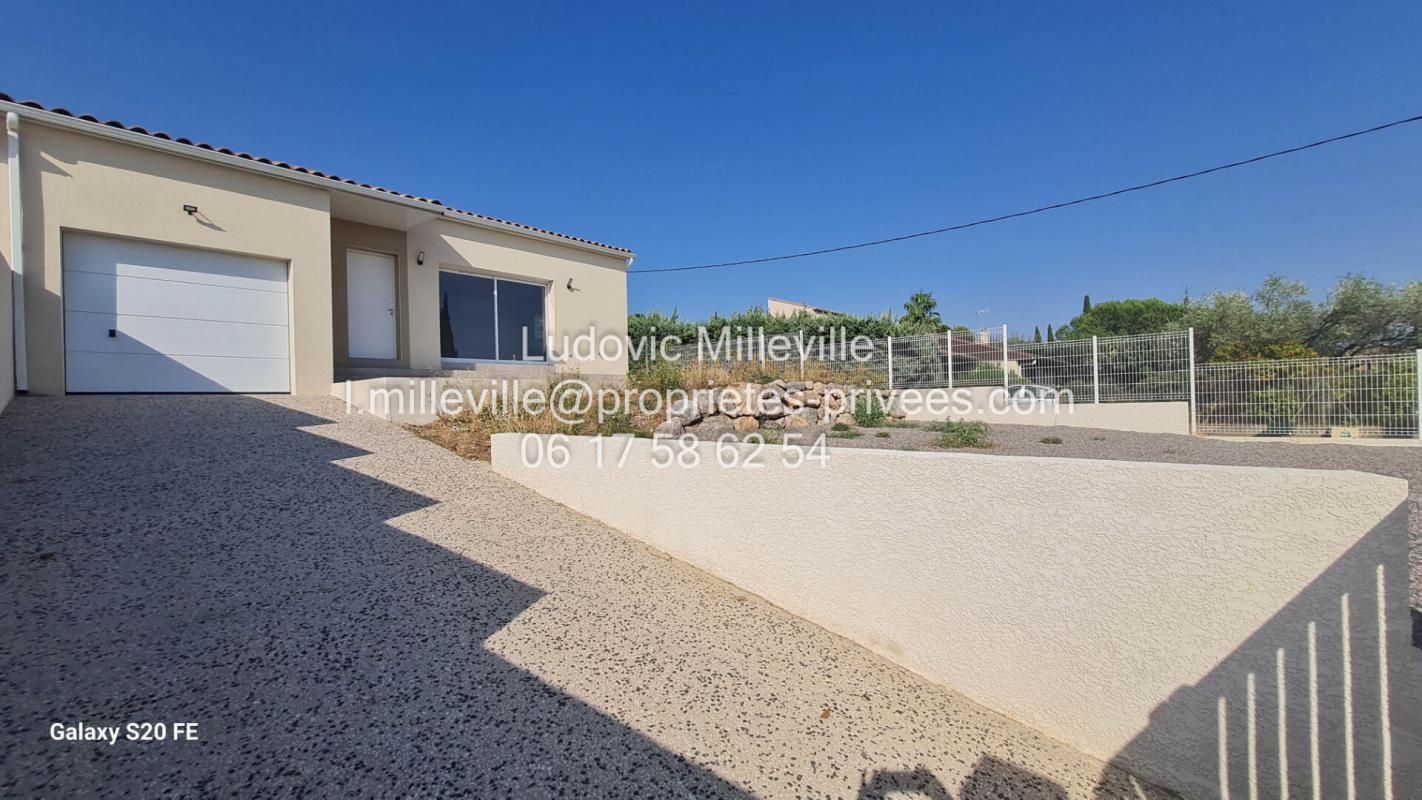 LAURENS Villa neuve de type 4 de 100m² habitable avec garage sur 460m² de terrain 2