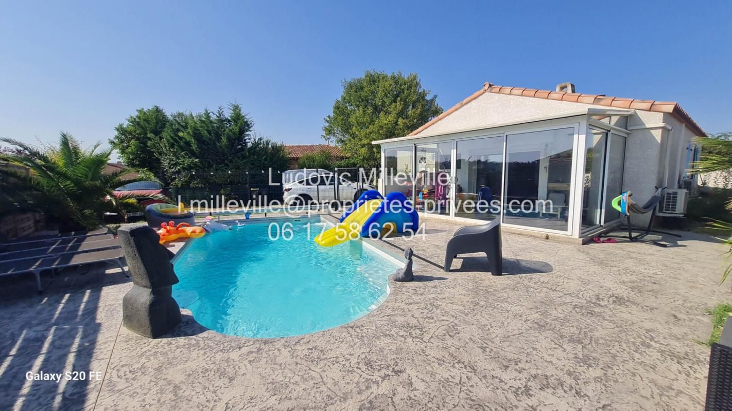 MAGALAS Villa type 5 de 110 m² avec piscine et dépendance sur 600m² de terrain 2