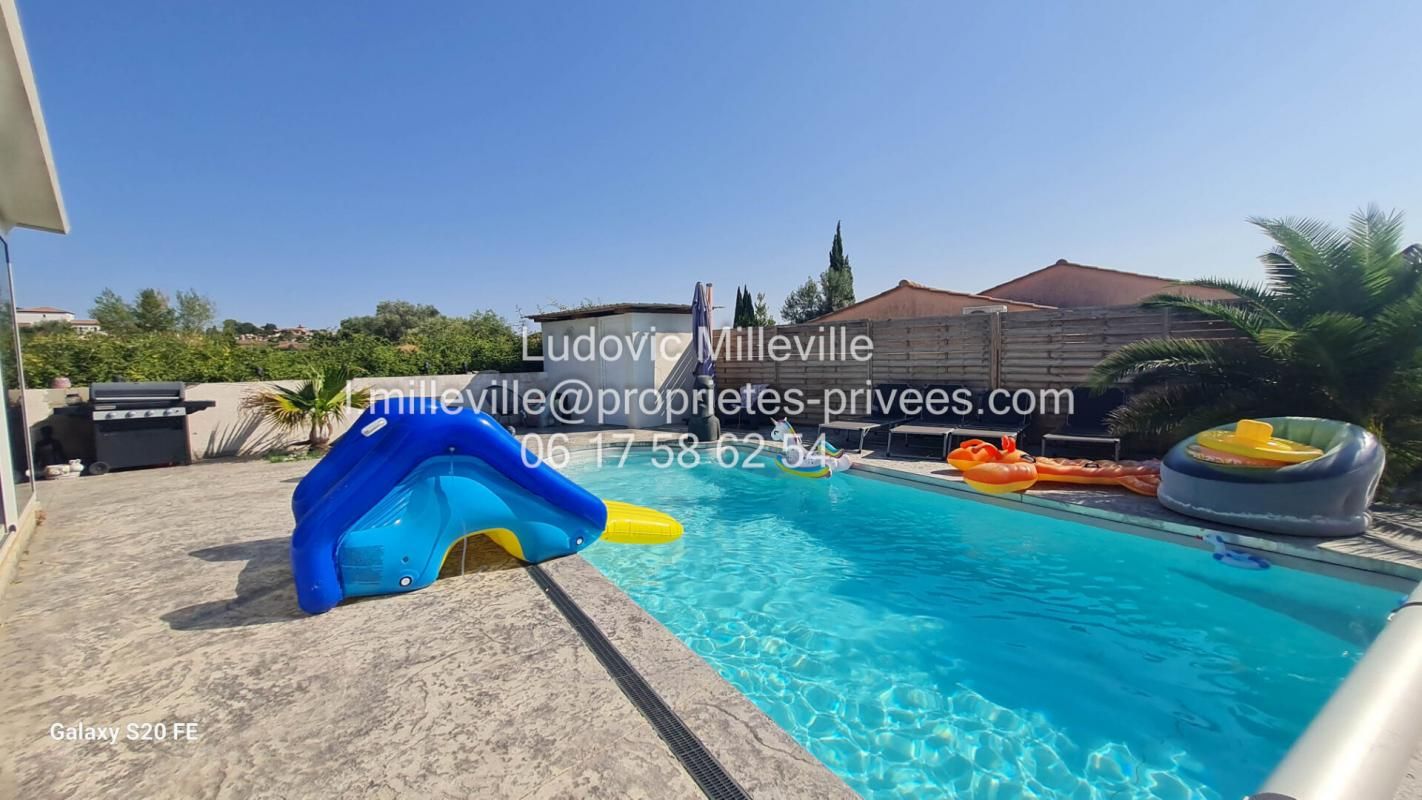 MAGALAS Villa type 5 de 110 m² avec piscine et dépendance sur 600m² de terrain 3