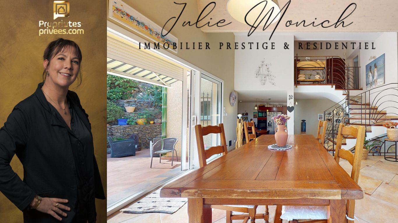BANYULS-SUR-MER Maison 4 faces, 4 chambres, terrasse, jardin, parking 1