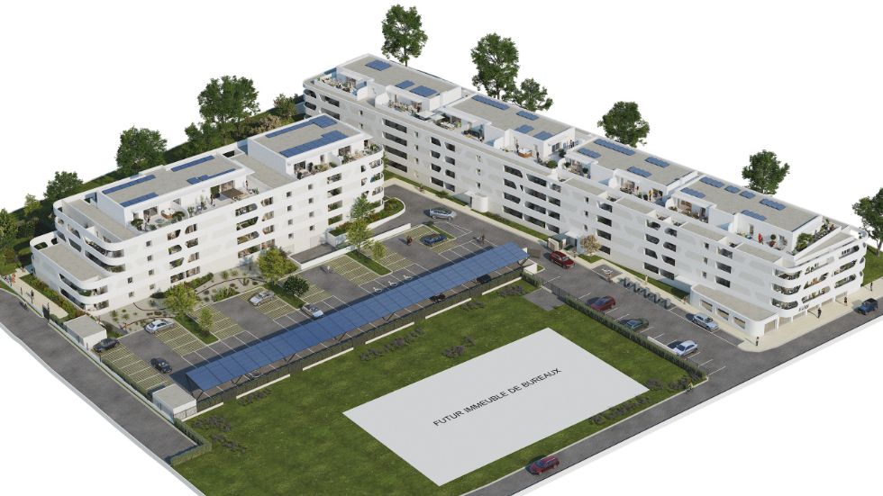 BEZIERS Élégant T3 de 64 m² avec loggia exposée Sud-Est ? Prestations haut de gamme dans un quartier résidentiel recherché et calme à Béziers 4