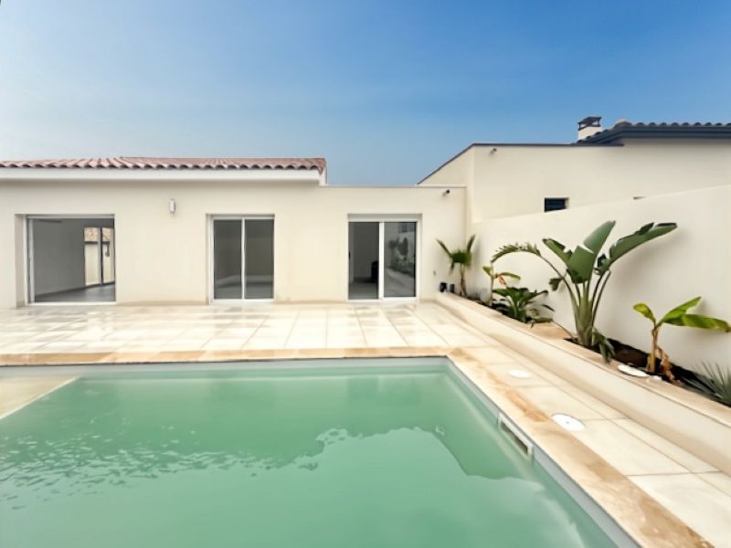 PéZENAS Villa 4 pièce(s) 90m2, Piscine, local piscine, garage 2