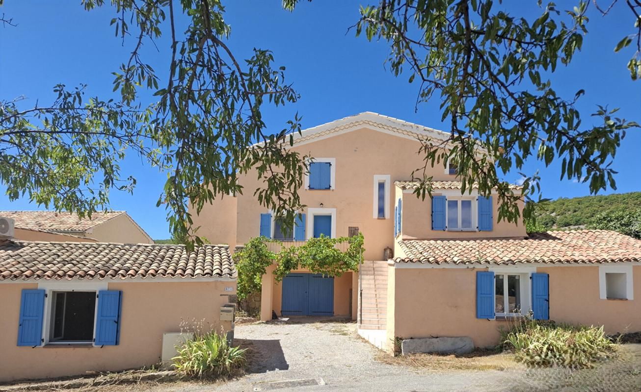 ONGLES PAYS DE FORCALQUIER, BELLE PROPRIETE DE 140 M² AVEC GARAGE + GÎTE, CHAMBRE D'HÔTE ET PISCINE SUR PLUS D'UN HECTARE DE TERRAIN 1