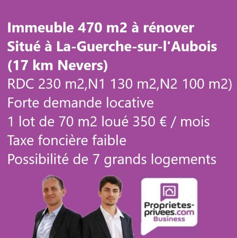 LA GUERCHE-SUR-L'AUBOIS LA-GUERCHE-SUR-L'AUBOIS - IMMEUBLE 470 M2 A RENOVER 1
