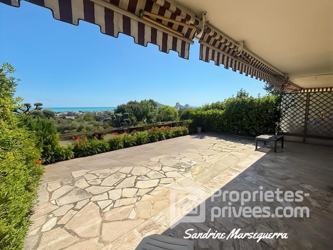 VILLENEUVE-LOUBET 2 pièces vue mer avec terrasse de 47 m² 1