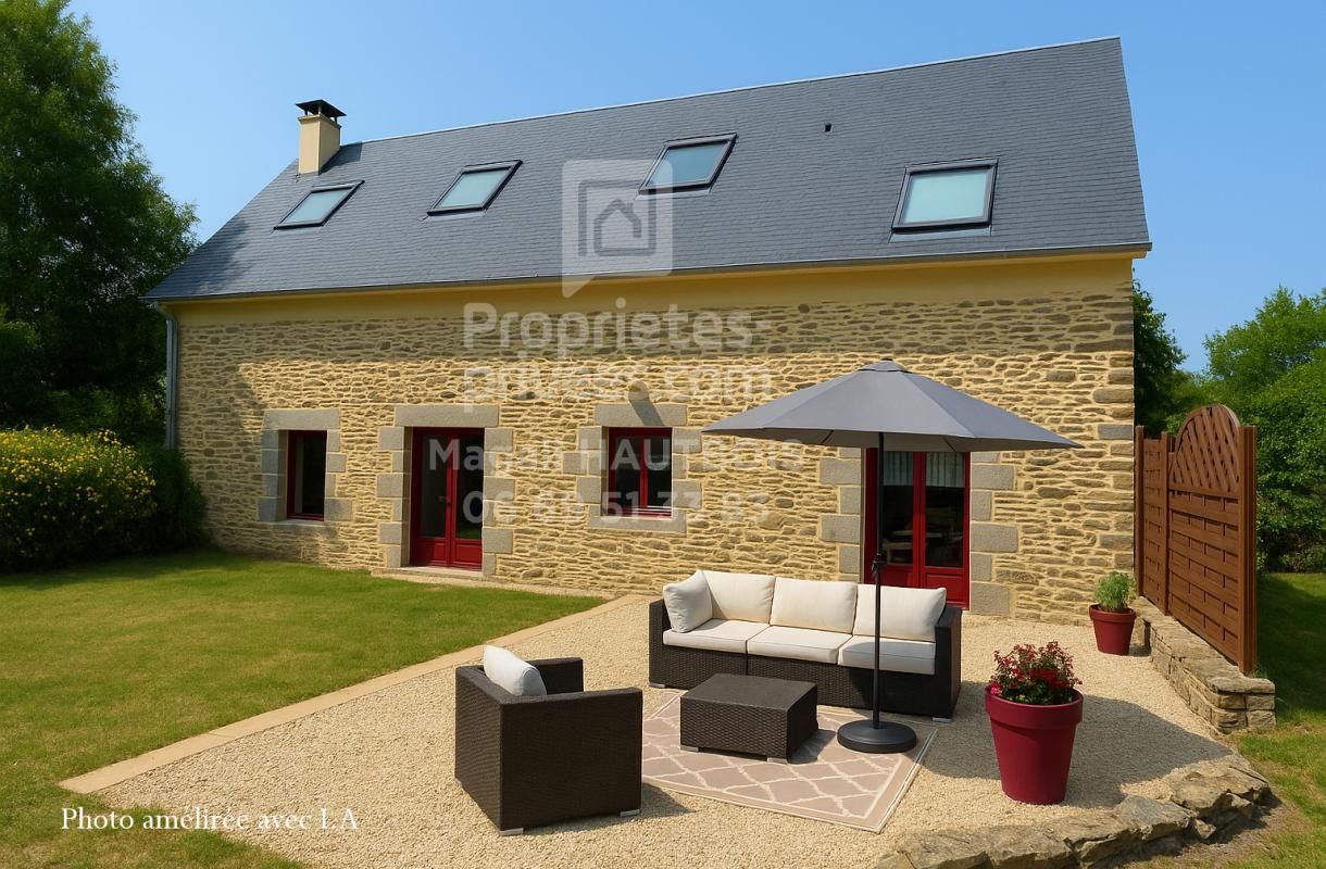 HUISNES-SUR-MER Maison en pierre rénovée de 130 m2 1